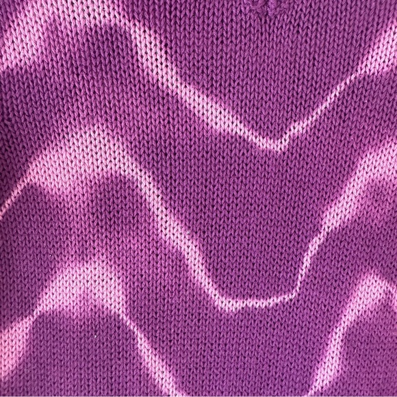 Splendid Purple Tie-Dye Knit Sweater Girls 2T - Picture 3 of 5